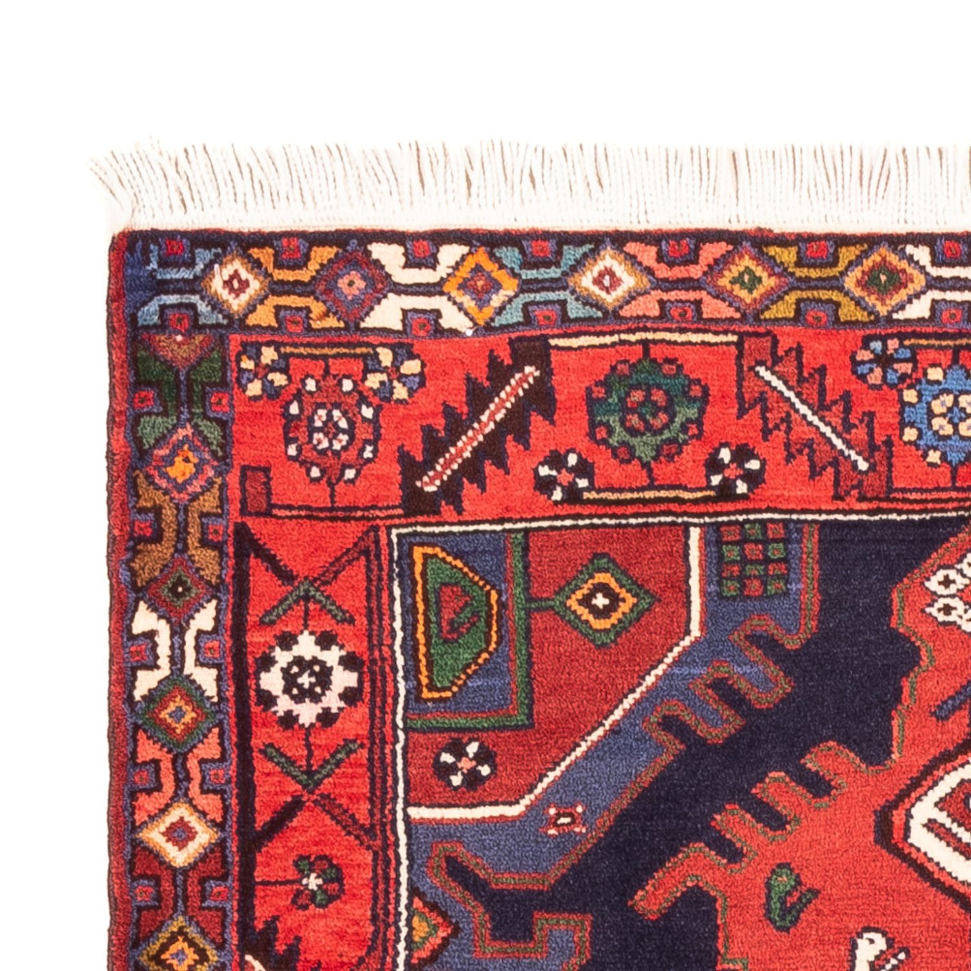 Persisk teppe - Nomadisk - 149 x 103 cm - mørkeblå