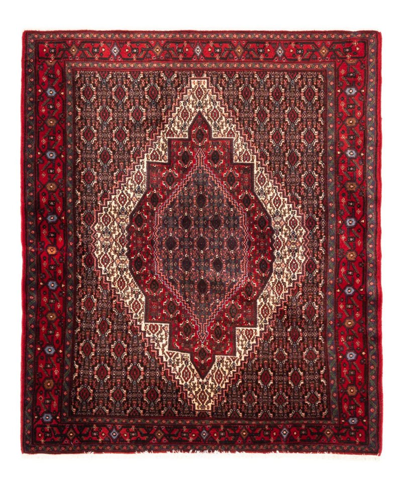 Persisk teppe - klassisk - 145 x 123 cm - mørkeblå