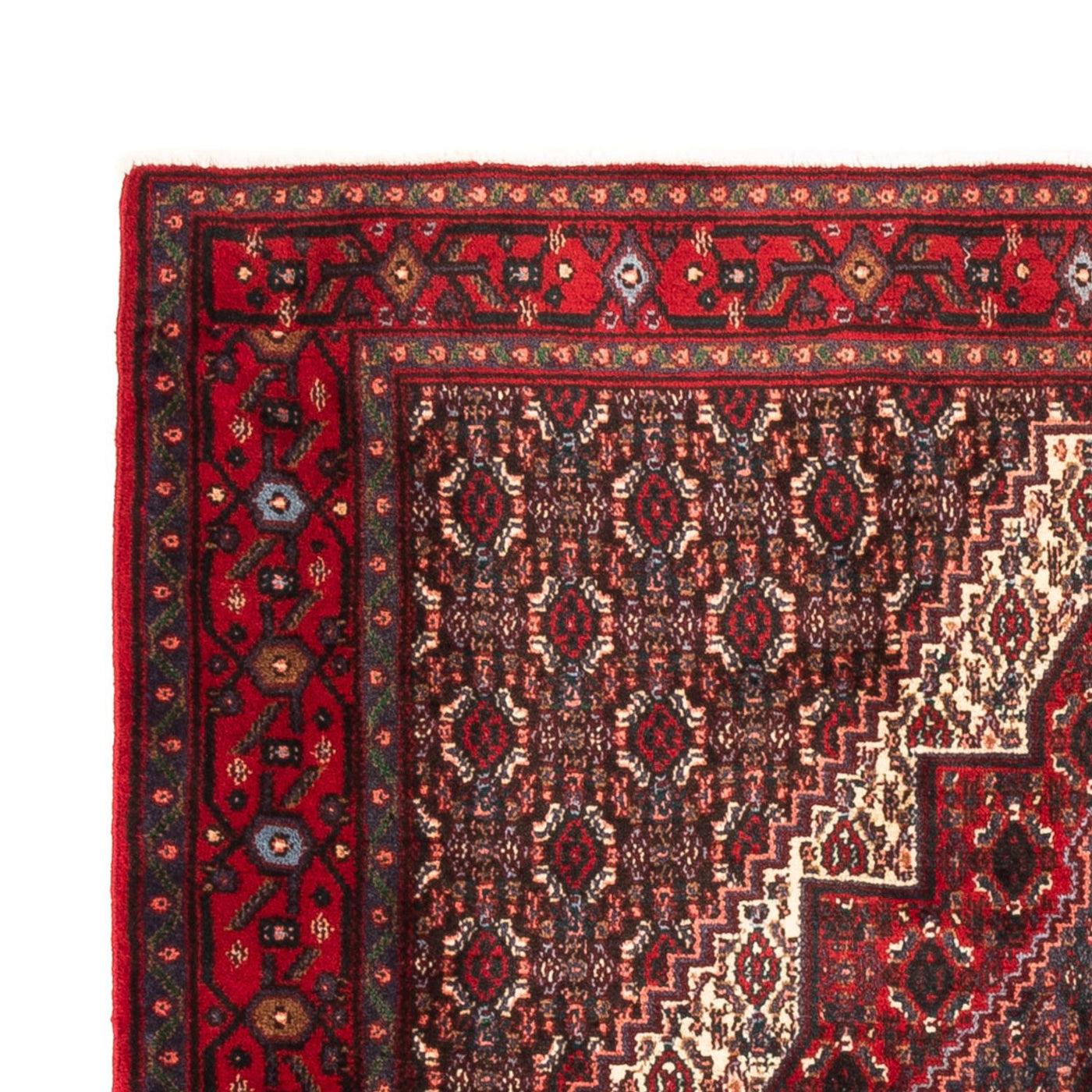 Persisk teppe - klassisk - 145 x 123 cm - mørkeblå