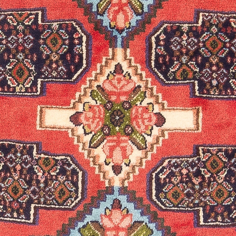 Persisk teppe - klassisk - 105 x 75 cm - mørkeblå