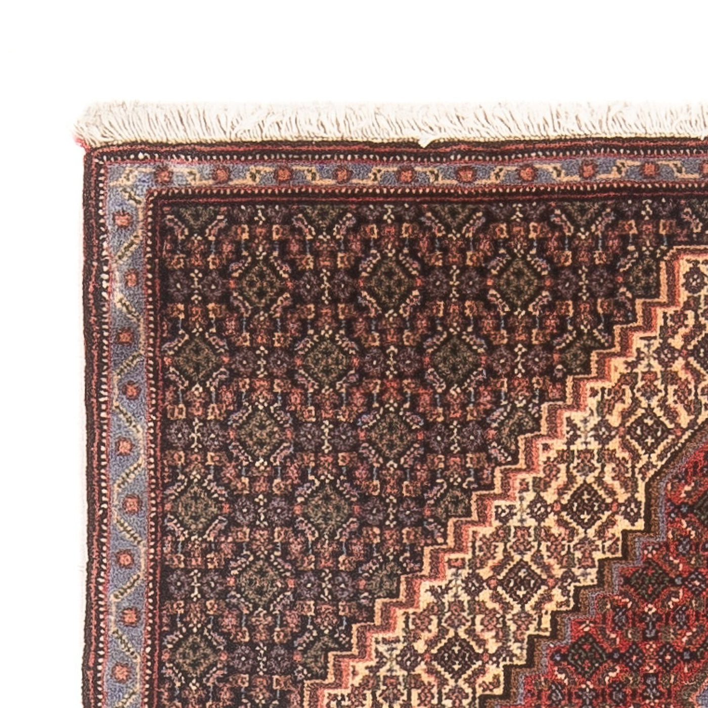 Persisk teppe - klassisk - 108 x 72 cm - mørkeblå