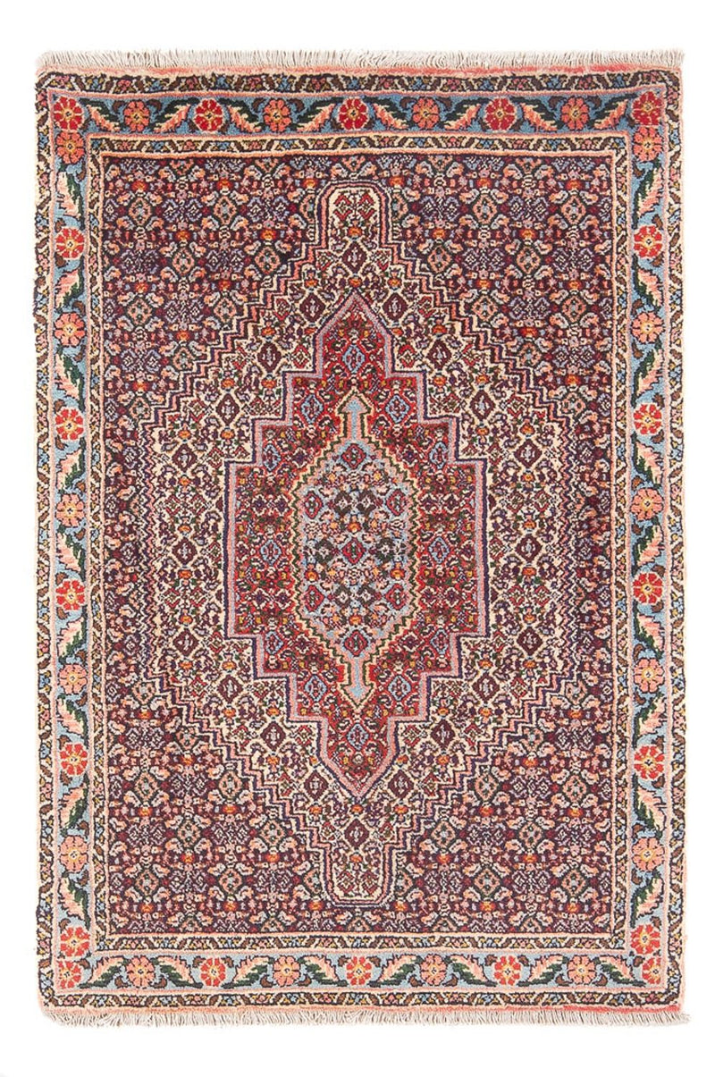 Persisk teppe - klassisk - 112 x 74 cm - mørkeblå