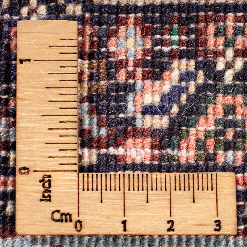 Persisk teppe - klassisk - 103 x 72 cm - mørkeblå