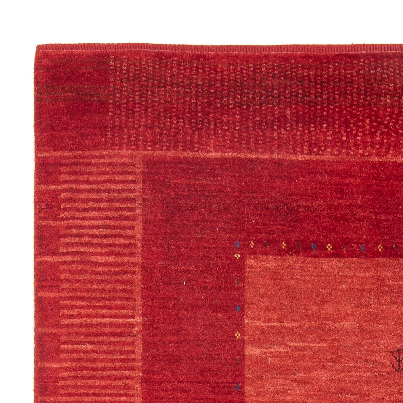 Persisk Gabbeh Teppe 200x154cm - Perserteppich Wollteppich