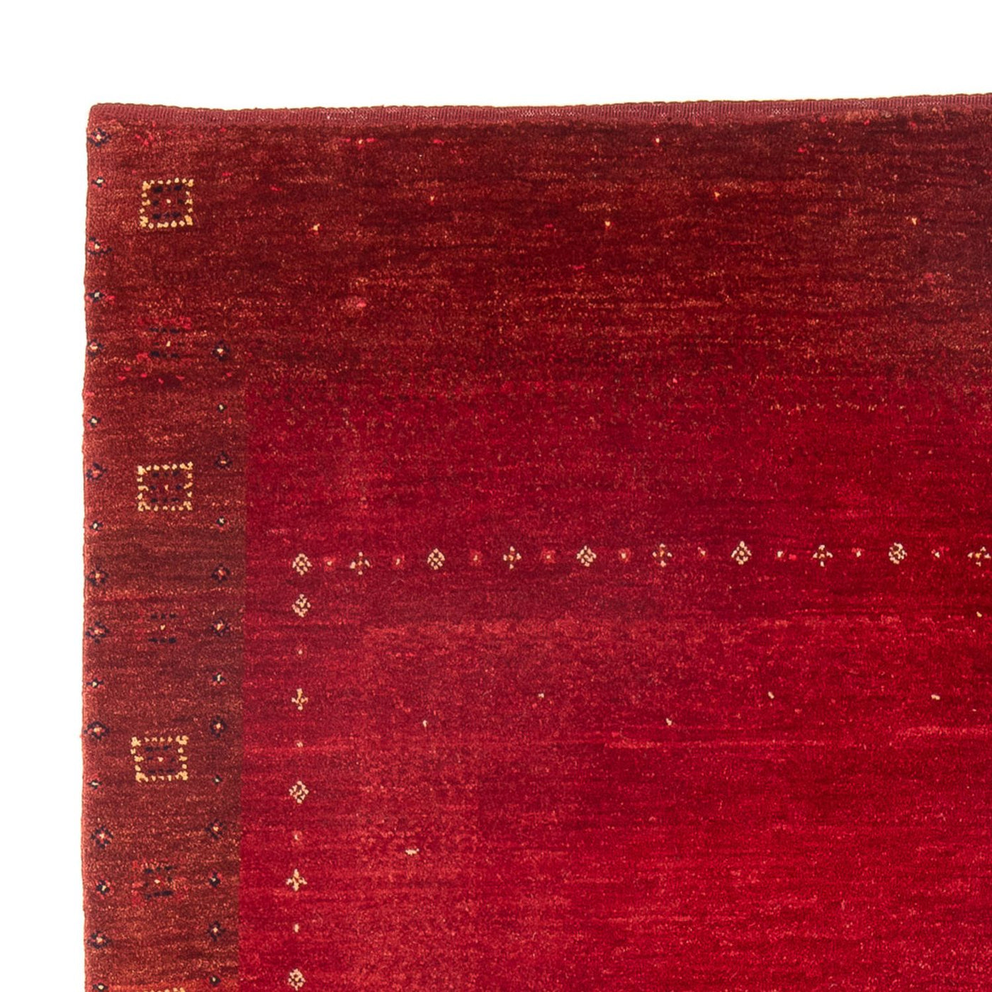Persisk Gabbeh Teppe 193x150cm - Perserteppich Wollteppich
