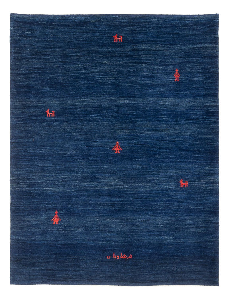 Persisk Gabbeh Teppe 150x190cm - Perserteppich Wollteppich
