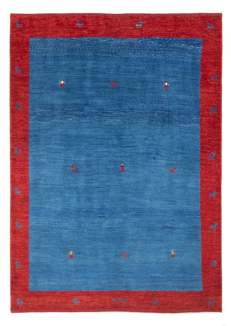Persisk Gabbeh Teppe 142x192cm - Perserteppich Wollteppich