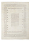 Persisk Gabbeh Teppe 144x190cm - Perserteppich Wollteppich - Rektangulær / Sølv / 144 x 190 cm Rektangulær