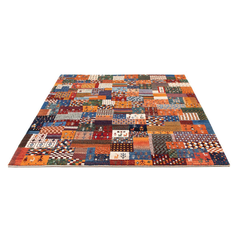 Persisk Gabbeh Teppe 148x198cm - Perserteppich Wollteppich