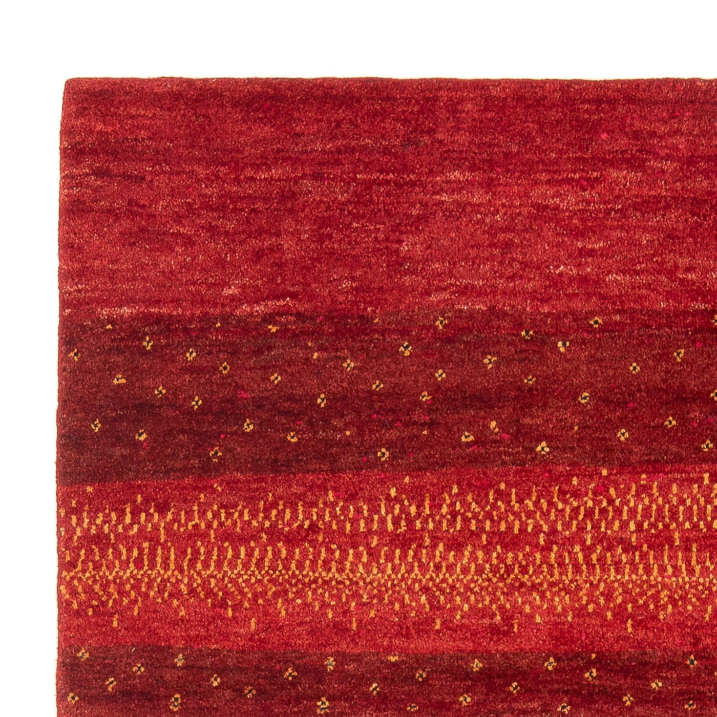 Persisk Gabbeh Teppe 190x151cm - Perserteppich Wollteppich