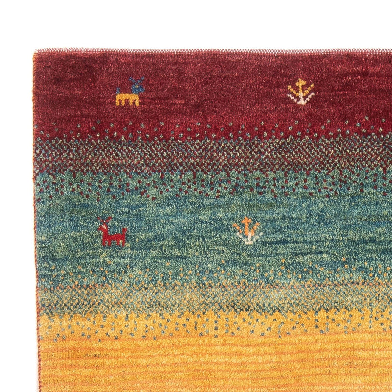 Persisk Gabbeh Teppe 108x152cm - Perserteppich Wollteppich