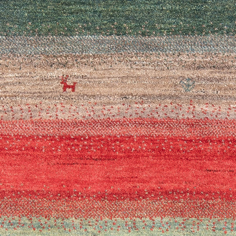 Persisk Gabbeh Teppe 107x153cm - Perserteppich Wollteppich