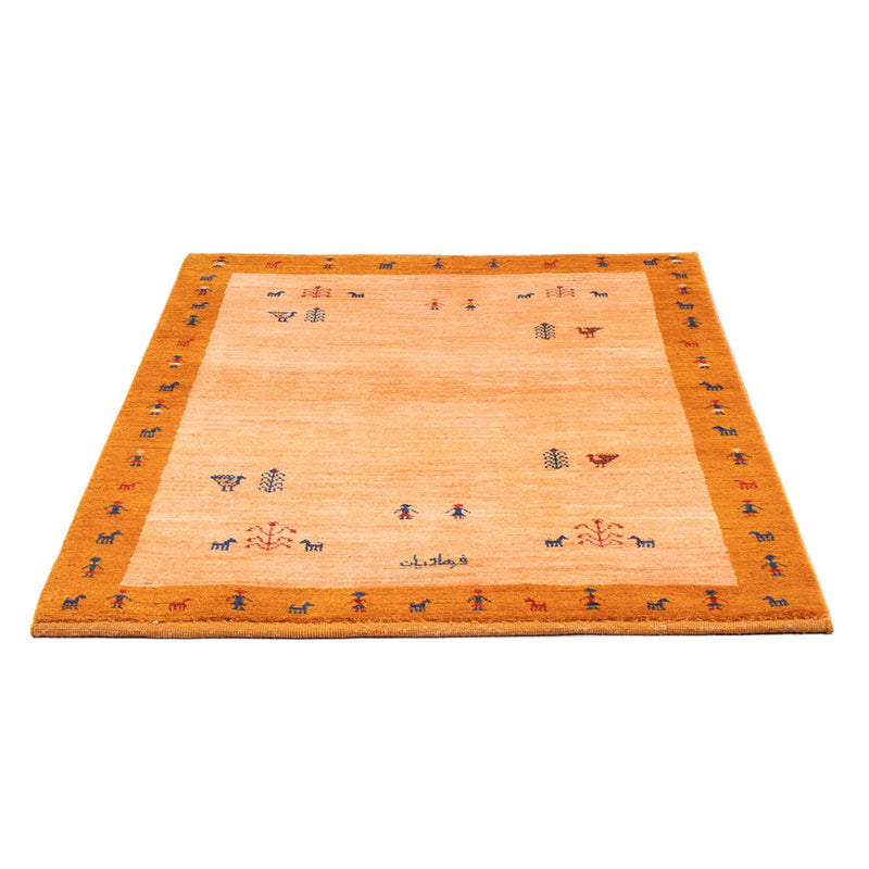 Persisk Gabbeh Teppe 99x149cm - Perserteppich Wollteppich