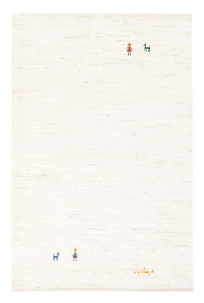 Persisk Gabbeh Teppe 104x150cm - Perserteppich Wollteppich