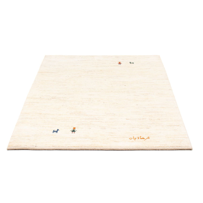 Persisk Gabbeh Teppe 150x104cm - Perserteppich Wollteppich