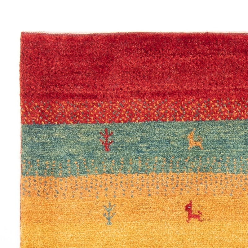 Persisk Gabbeh Teppe 104x151cm - Perserteppich Wollteppich