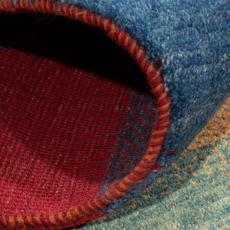 Persisk Gabbeh Teppe 104x151cm - Perserteppich Wollteppich