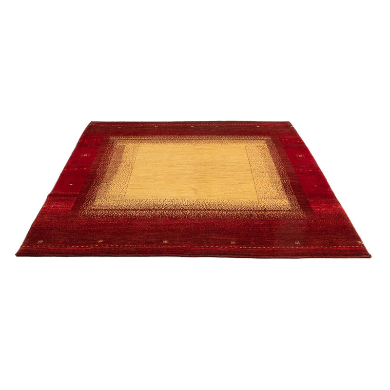 Persisk Gabbeh Teppe 151x187cm - Perserteppich Wollteppich