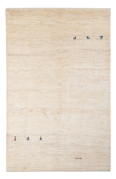 Persisk Gabbeh Teppe 138x202cm - Perserteppich Wollteppich