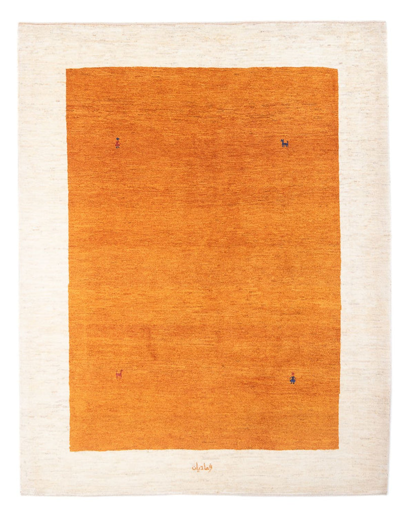 Persisk Gabbeh Teppe 196x153cm - Perserteppich Wollteppich