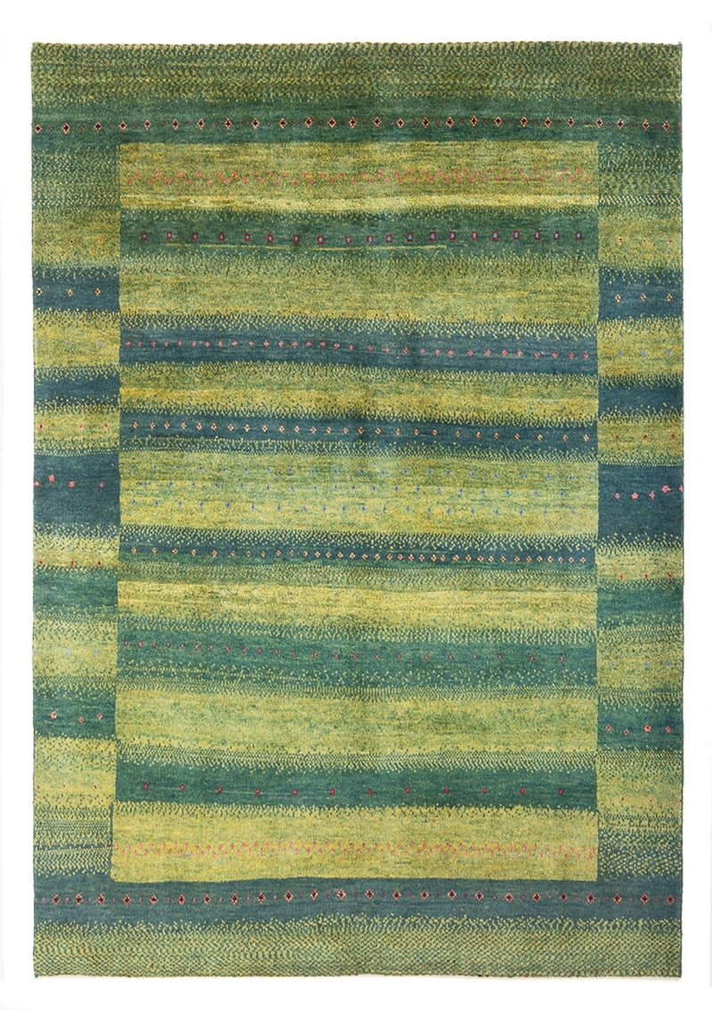Persisk Gabbeh Teppe 204x148cm - Perserteppich Wollteppich