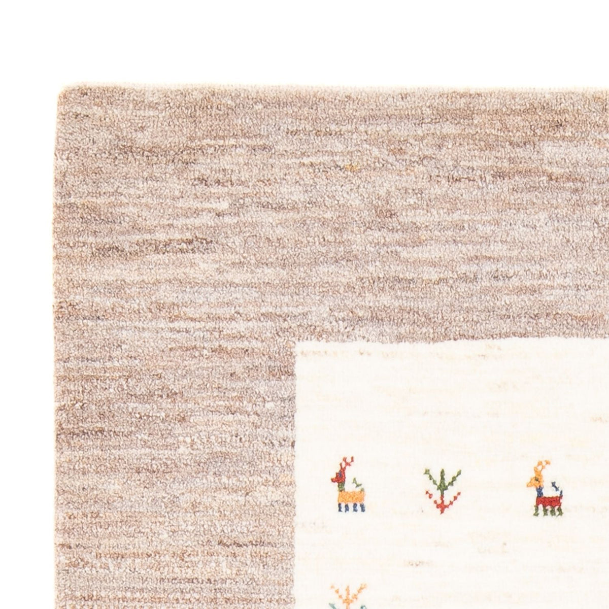 Persisk Gabbeh Teppe 103x156cm - Perserteppich Wollteppich