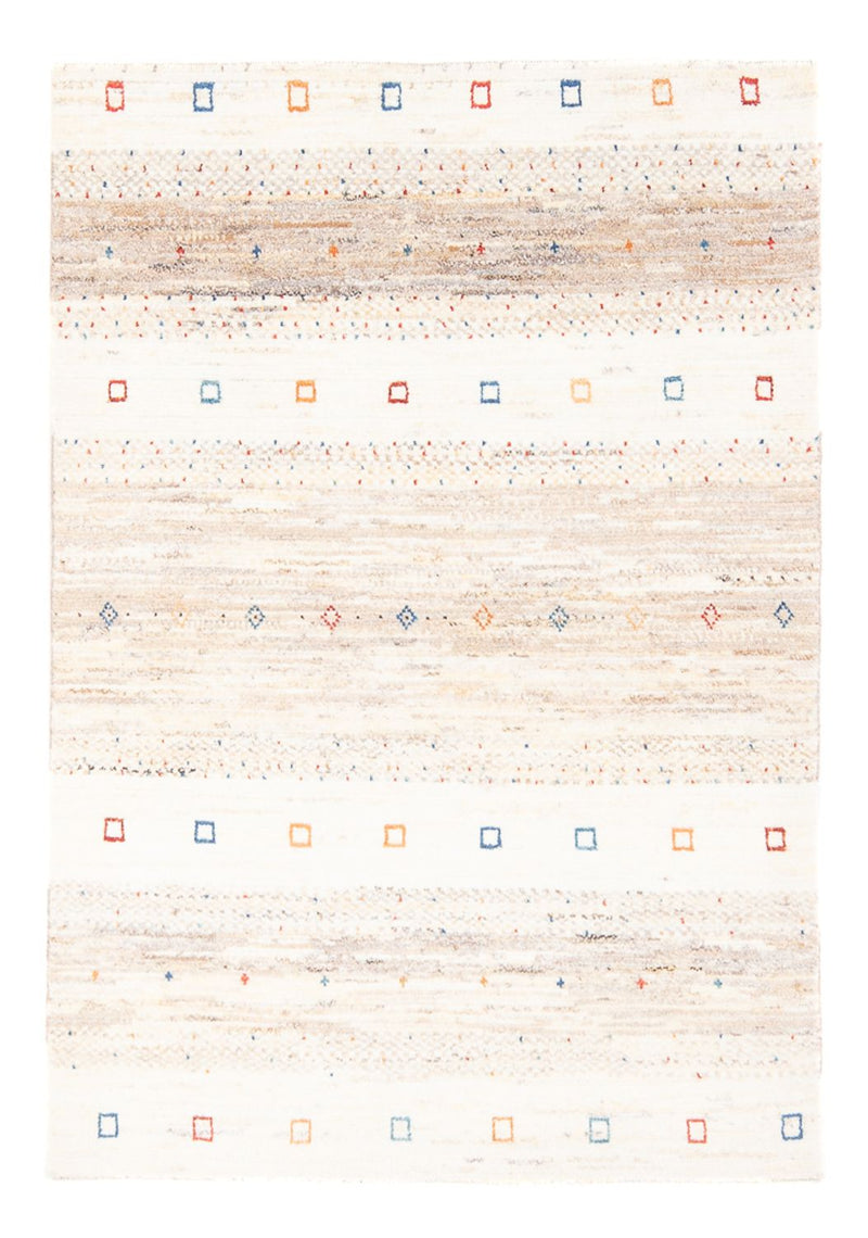 Persisk Gabbeh Teppe 101x146cm - Perserteppich Wollteppich