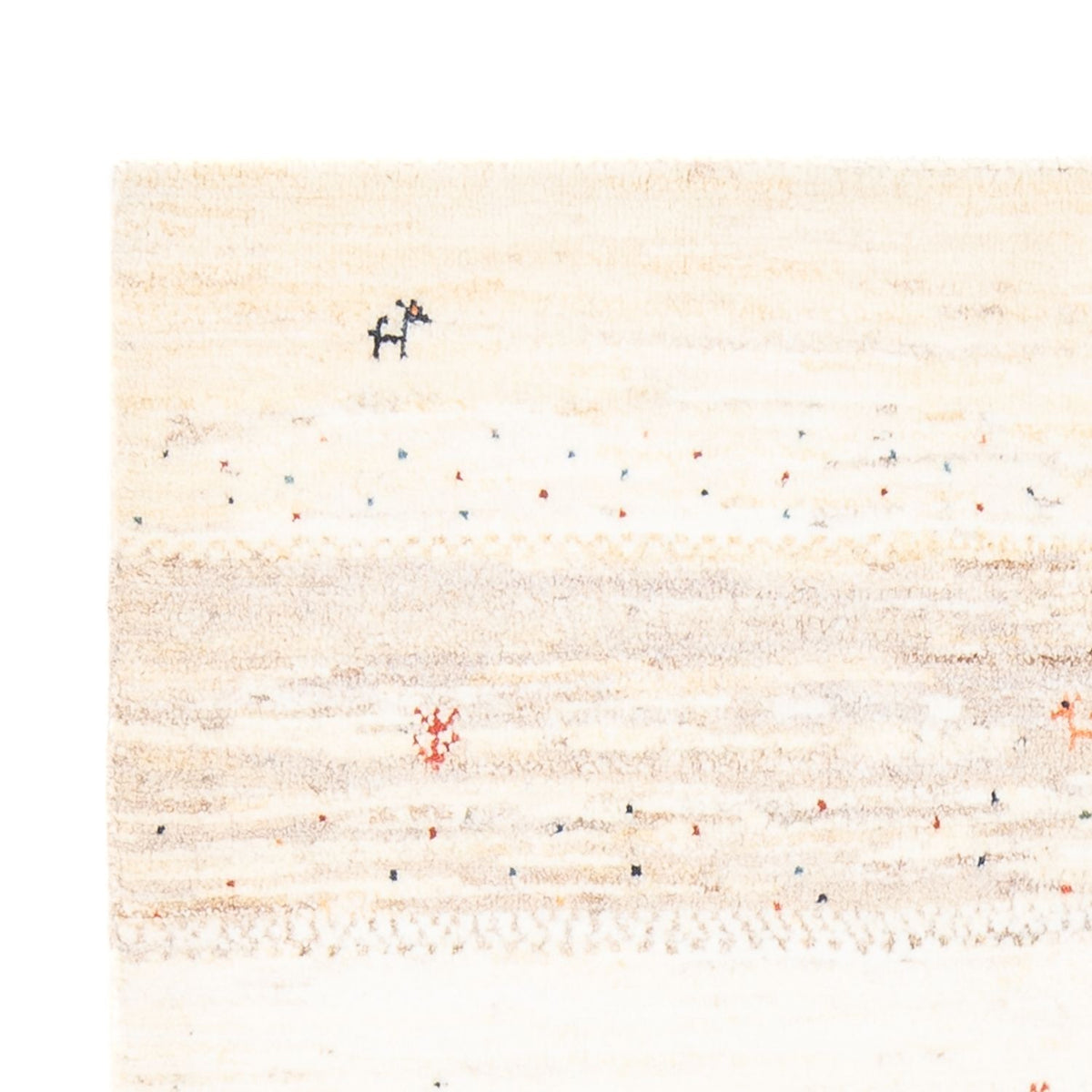 Persisk Gabbeh Teppe 107x160cm - Perserteppich Wollteppich