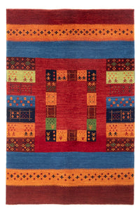 Persisk Gabbeh Teppe 192x134cm - Perserteppich Wollteppich – product image