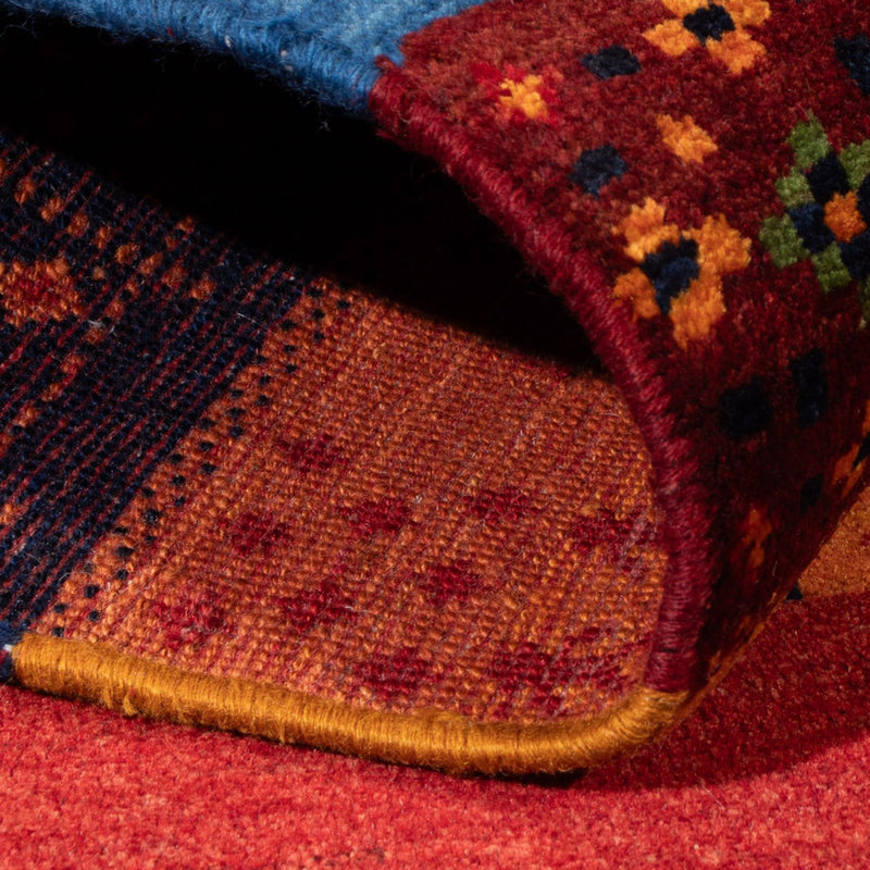 Persisk Gabbeh Teppe 192x134cm - Perserteppich Wollteppich