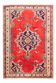 Persisk teppe - Nomadisk - 154 x 109 cm - rød