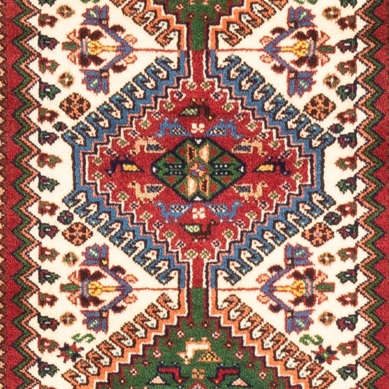 Løper Persisk teppe - Nomadisk - 216 x 62 cm - rød