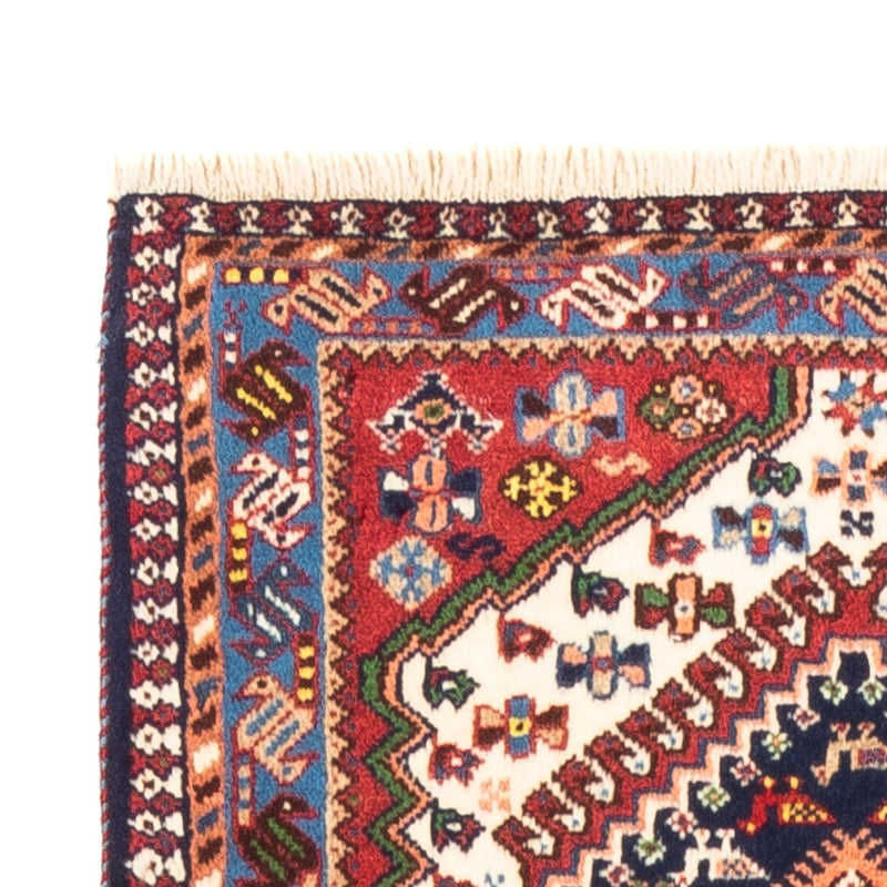 Løper Persisk teppe - Nomadisk - 216 x 62 cm - rød