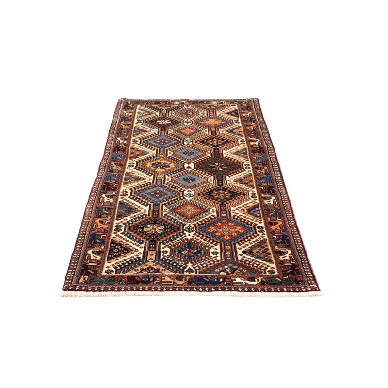 Løper Persisk teppe - Nomadisk - 204 x 83 cm - krem