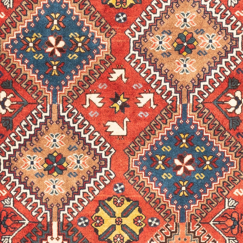 Løper Persisk teppe - Nomadisk - 190 x 81 cm - rød
