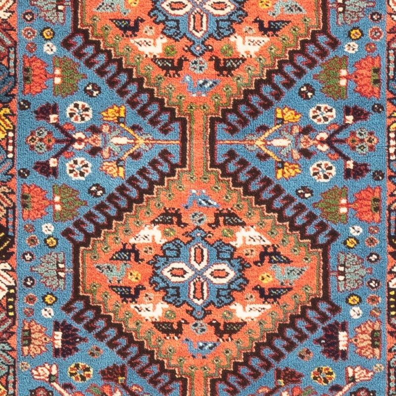 Løper Persisk teppe - Nomadisk - 200 x 60 cm - lyseblå