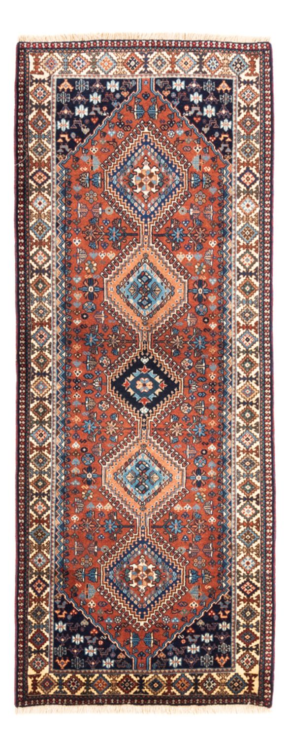 Løper Persisk teppe - Nomadisk - 205 x 83 cm - rød