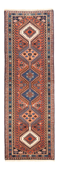 Løper Persisk teppe - Nomadisk - 195 x 60 cm - rød – product image