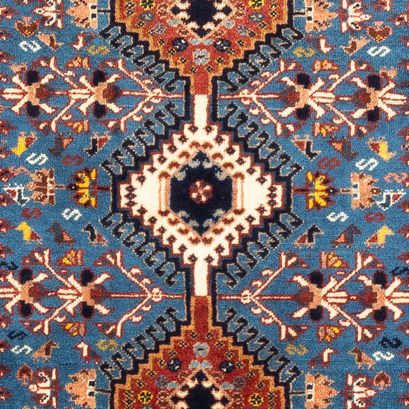 Persisk teppe - Nomadisk - 122 x 83 cm - blå