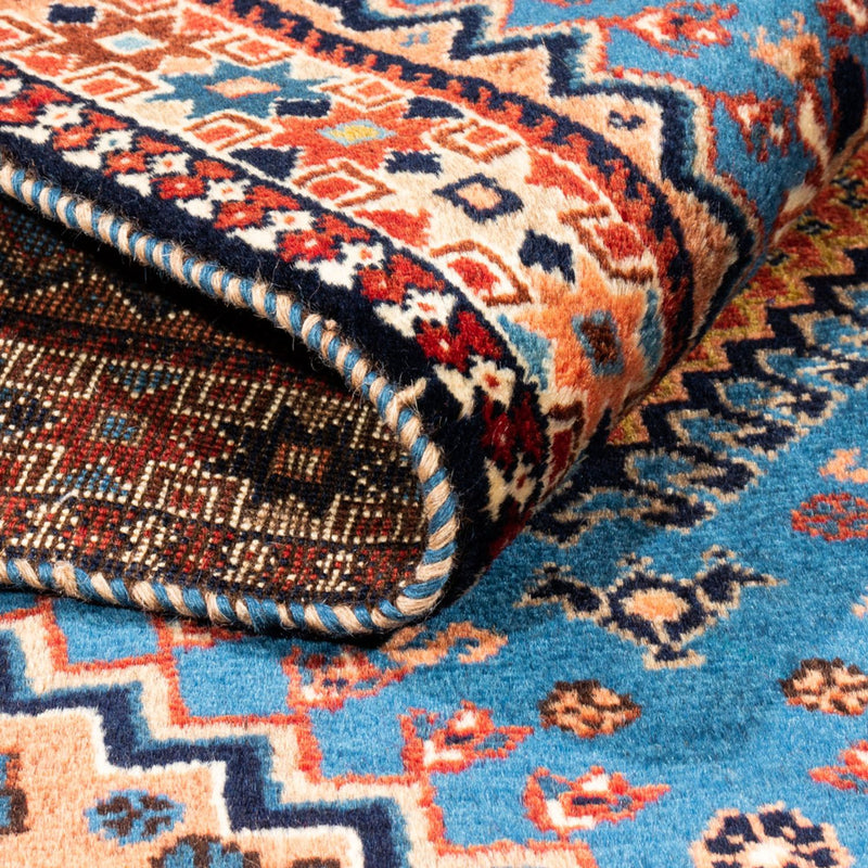 Persisk teppe - Nomadisk - 122 x 83 cm - blå