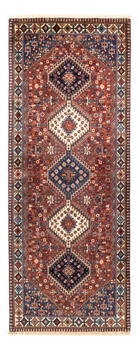 Løper Persisk teppe - Nomadisk - 203 x 83 cm - rød – product image