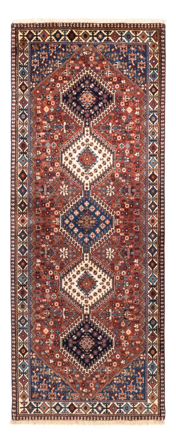 Løper Persisk teppe - Nomadisk - 203 x 83 cm - rød