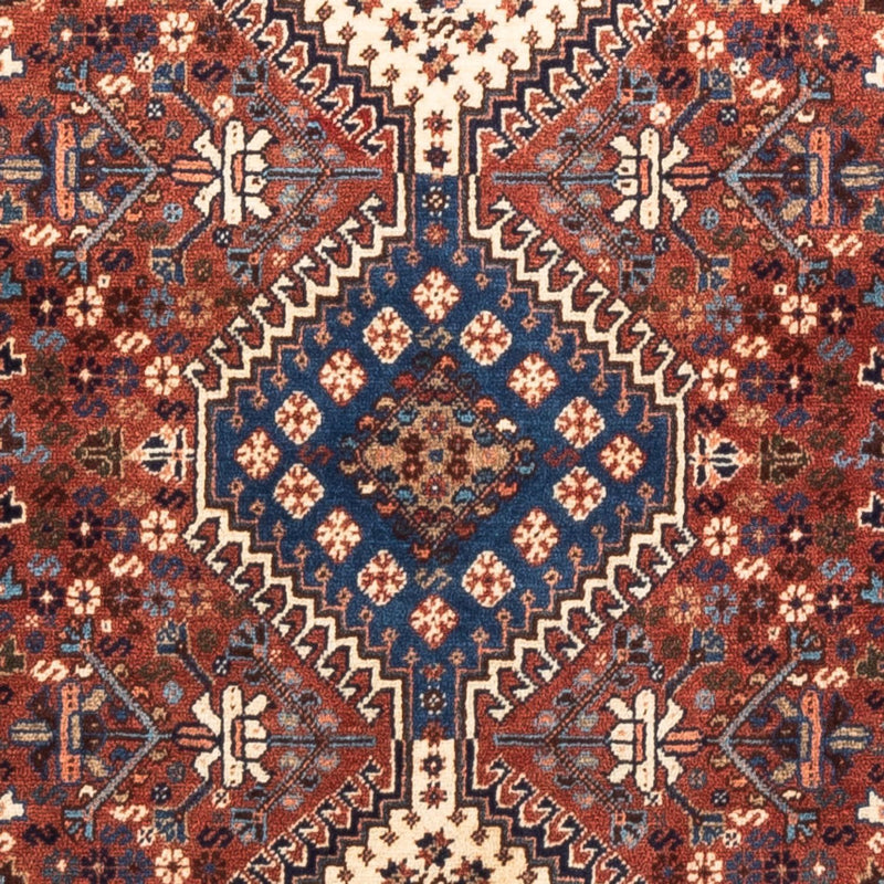 Løper Persisk teppe - Nomadisk - 203 x 83 cm - rød