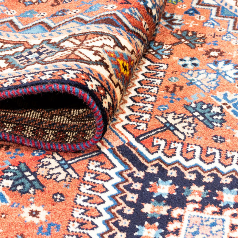 Løper Persisk teppe - Nomadisk - 195 x 80 cm - rød