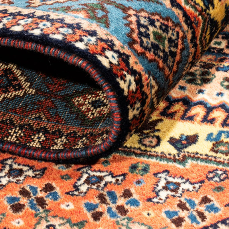 Persisk teppe - Nomadisk - 123 x 83 cm - gul