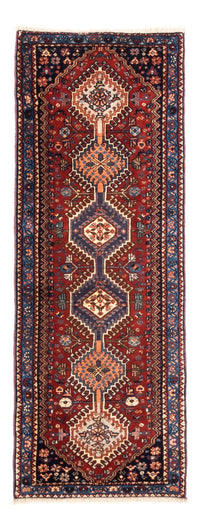 Løper Persisk teppe - Nomadisk - 153 x 55 cm - rød – product image