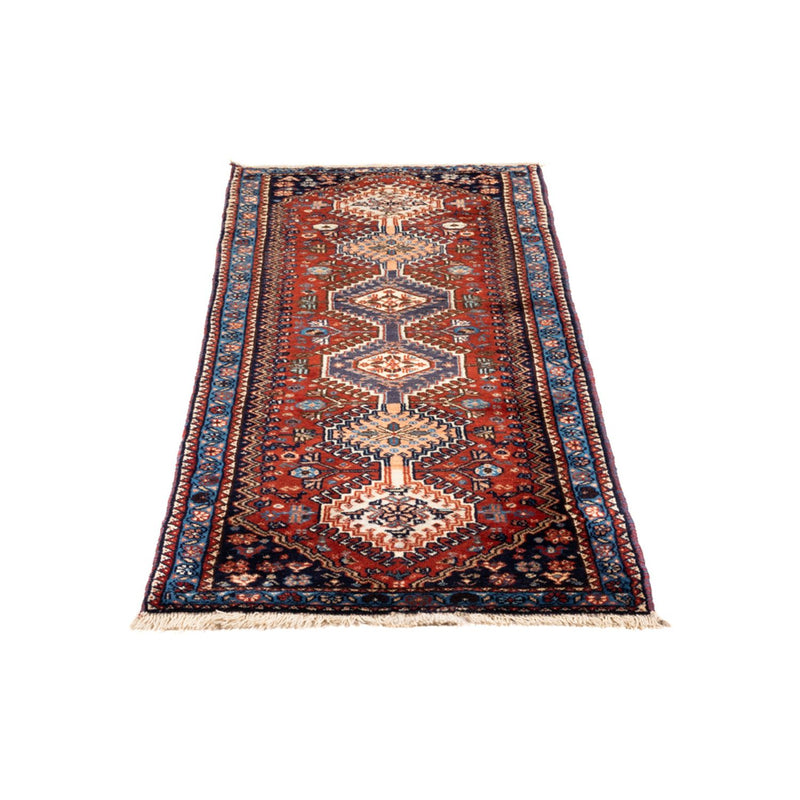 Løper Persisk teppe - Nomadisk - 153 x 55 cm - rød