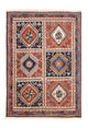 Persisk teppe - Nomadisk - 116 x 82 cm - flerfarget