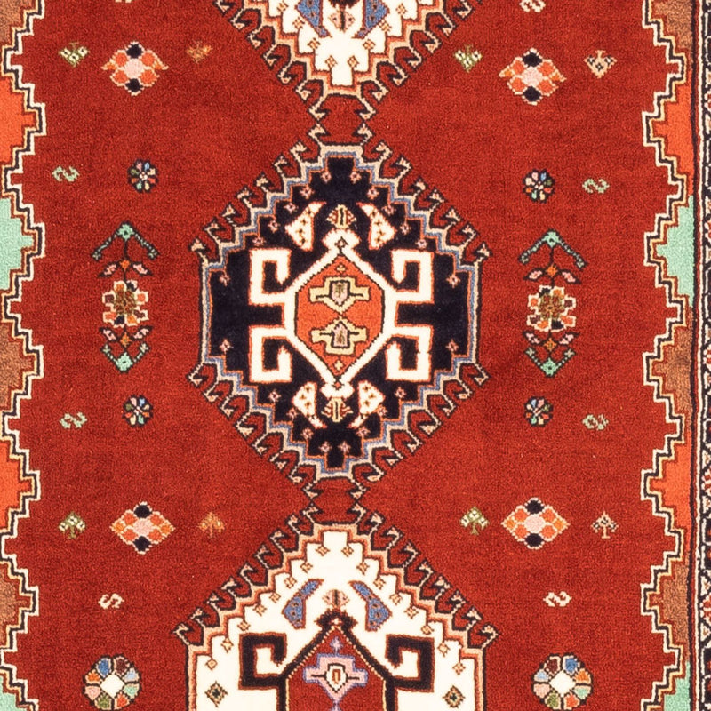 Løper Persisk teppe - Nomadisk - 203 x 85 cm - rød