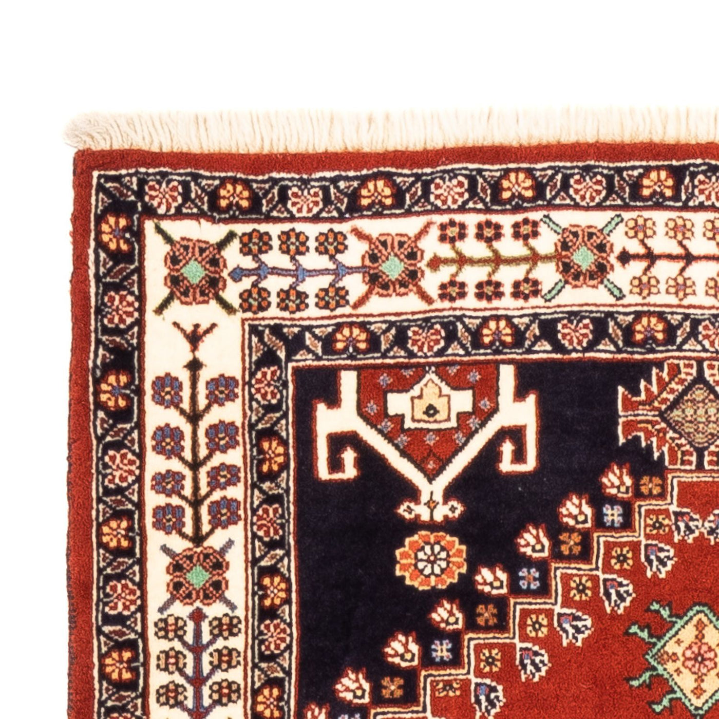 Løper Persisk teppe - Nomadisk - 203 x 85 cm - rød